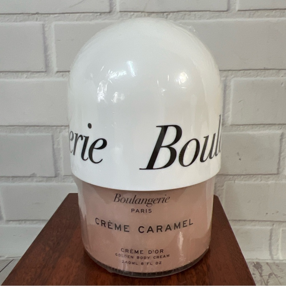 Boulangerie Paris Creme Caramel Crème d’Or Golden Body Cream 8oz full size New